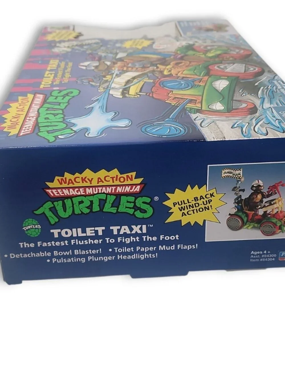 New 2024 Teenage Mutant Ninja Turtles Toilet Taxi Vehicle w/ Donatello Figure